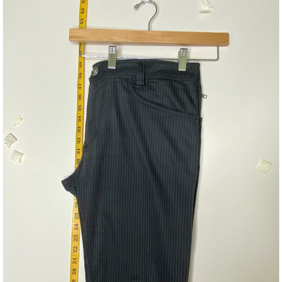 Guess Jeans Kurt Slim Fit Mens 32 Charcoal Striped Straight Cotton Blend Rocker - Picture 8 of 12